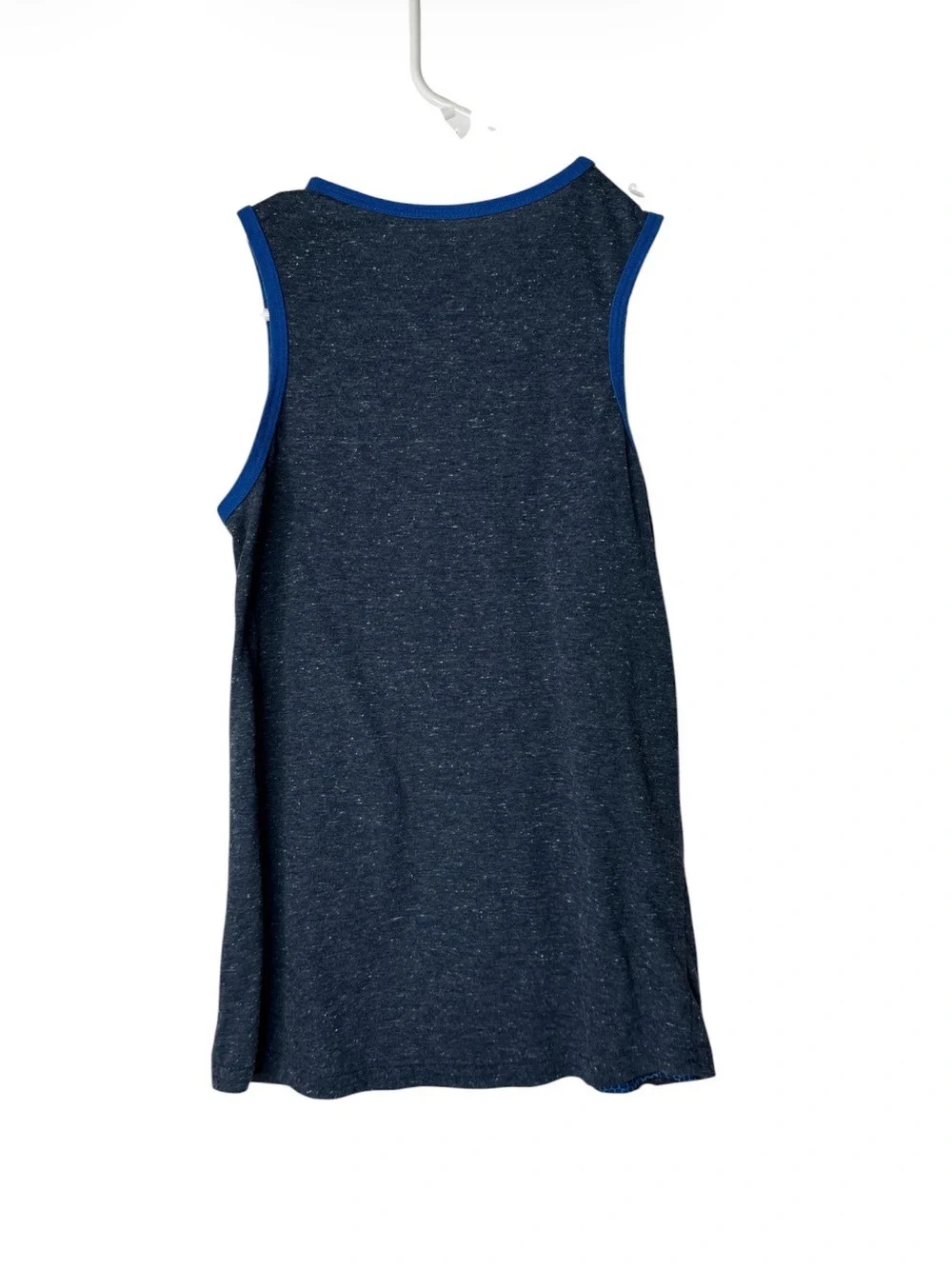 WONDER NATION Tank Top Shirt Youth Large 10/12 Blue Octopus Pizza Sleeveless